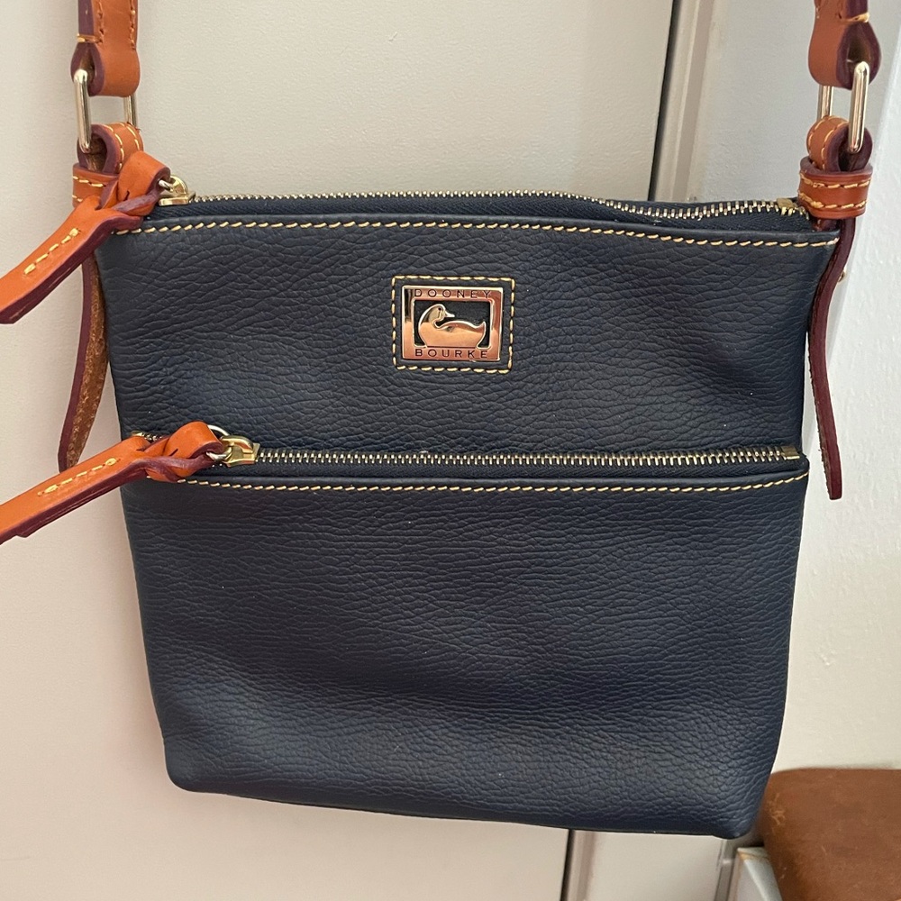 Navy Dooney & Bourke Purse